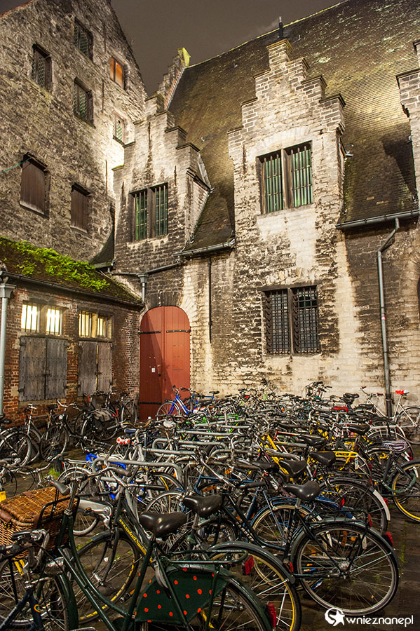 Gandawa (Gent) nocą. Vleeshuis, czyli dawny targ mięsny. - foto: wnieznane.pl Gandawa (Gent) nocą. Vleeshuis, czyli dawny targ mięsny. - foto: wnieznane.pl