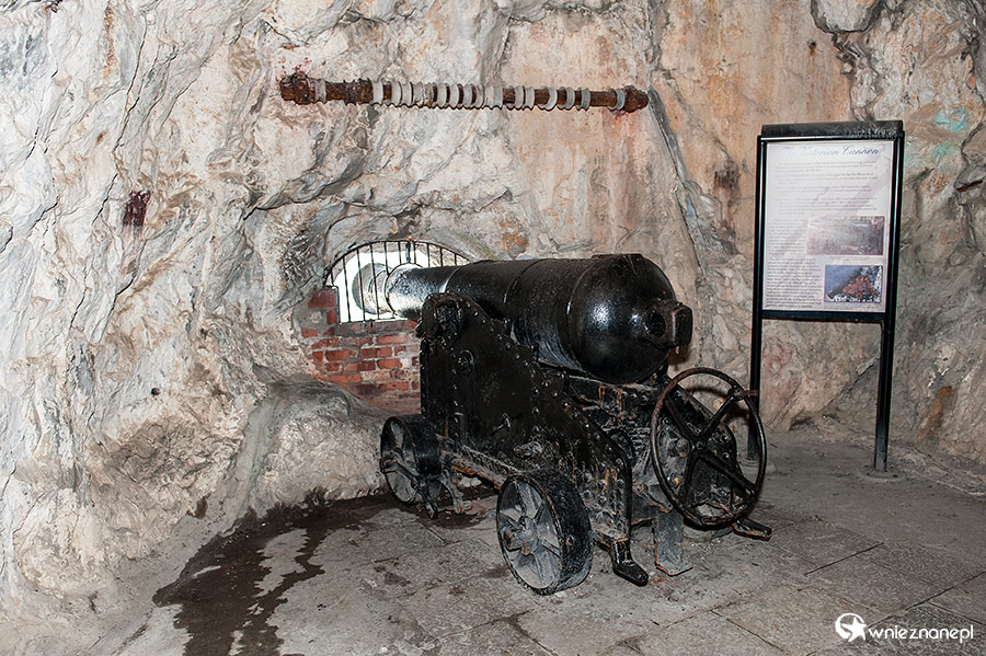 Gibraltar. Ekspozycja w Great Siege Tunnels. - foto: wnieznane.pl Gibraltar. Ekspozycja w Great Siege Tunnels. - foto: wnieznane.pl