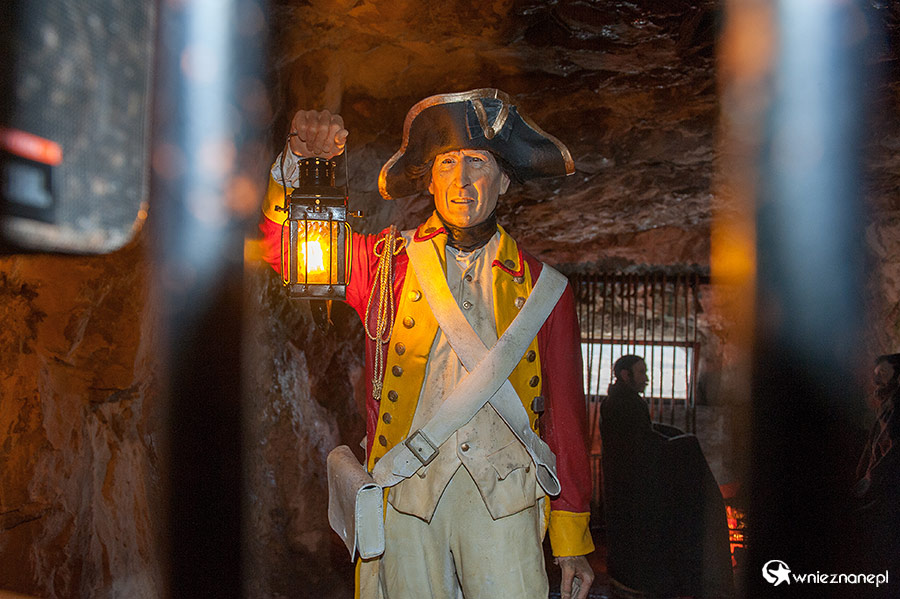 Gibraltar. Ekspozycja w Great Siege Tunnels. - foto: wnieznane.pl Gibraltar. Ekspozycja w Great Siege Tunnels. - foto: wnieznane.pl
