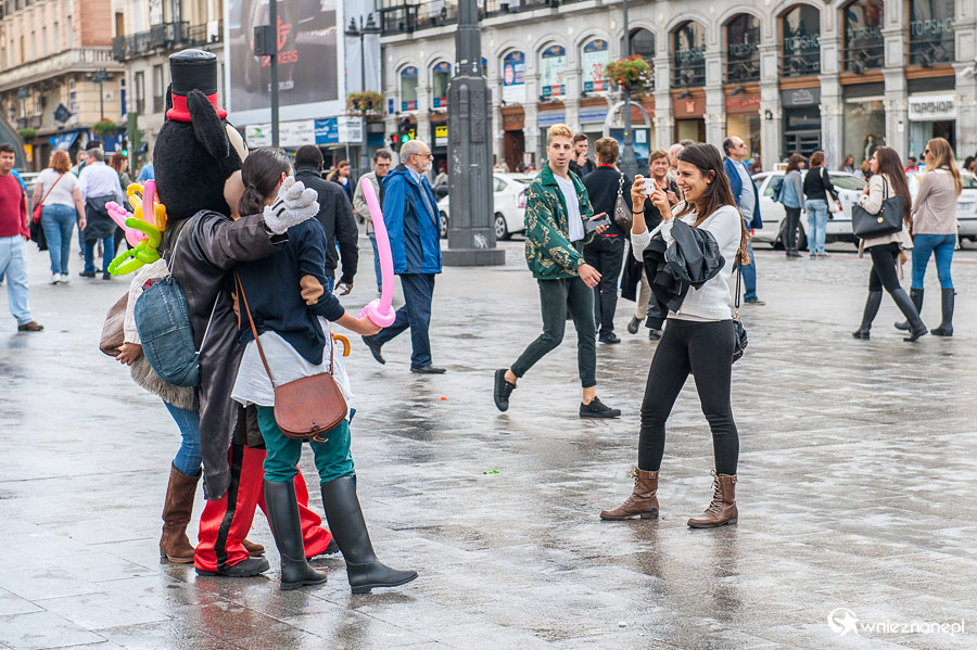 Madryt. Główny plac miasta, Puerta del Sol. - foto: wnieznane.pl Madryt. Główny plac miasta, Puerta del Sol. - foto: wnieznane.pl