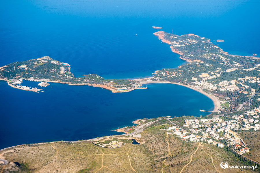 Ateny. Podchodzenie do lądowania. - foto: wnieznane.pl Ateny. Podchodzenie do lądowania. - foto: wnieznane.pl