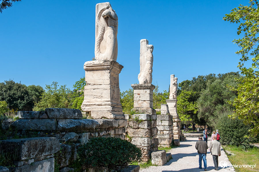 Ateny. Na terenie starożytnej Agory. - foto: wnieznane.pl Ateny. Na terenie starożytnej Agory. - foto: wnieznane.pl