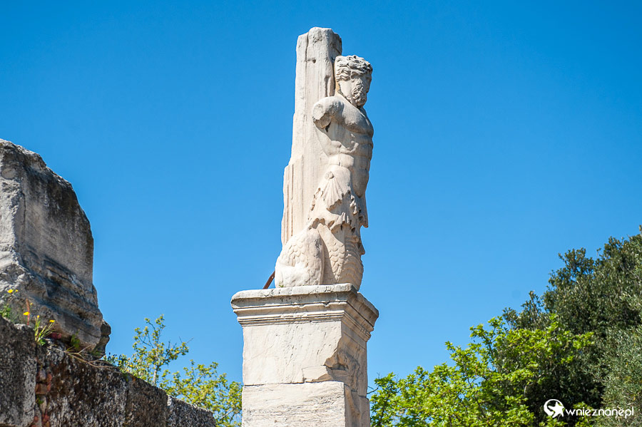 Ateny. Na terenie starożytnej Agory. - foto: wnieznane.pl Ateny. Na terenie starożytnej Agory. - foto: wnieznane.pl
