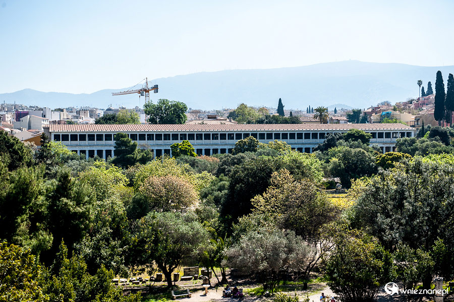 Ateny. Na terenie starożytnej Agory. Stoa Attalosa. - foto: wnieznane.pl Ateny. Na terenie starożytnej Agory. Stoa Attalosa. - foto: wnieznane.pl