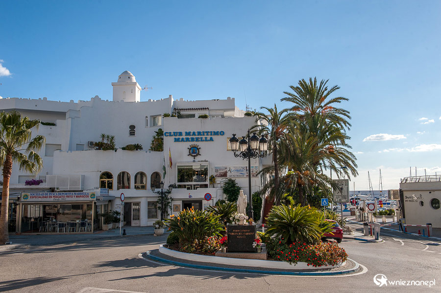 Andaluzja. Wjazd do mariny w Marbelli. - foto: wnieznane.pl Andaluzja. Wjazd do mariny w Marbelli. - foto: wnieznane.pl
