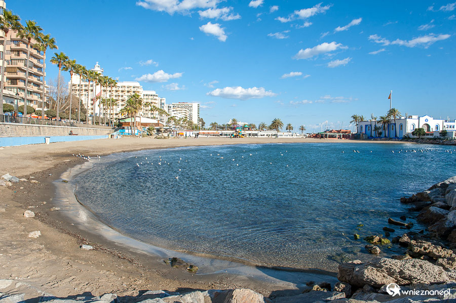 Andaluzja. Plaża w Marbelli. - foto: wnieznane.pl Andaluzja. Plaża w Marbelli. - foto: wnieznane.pl