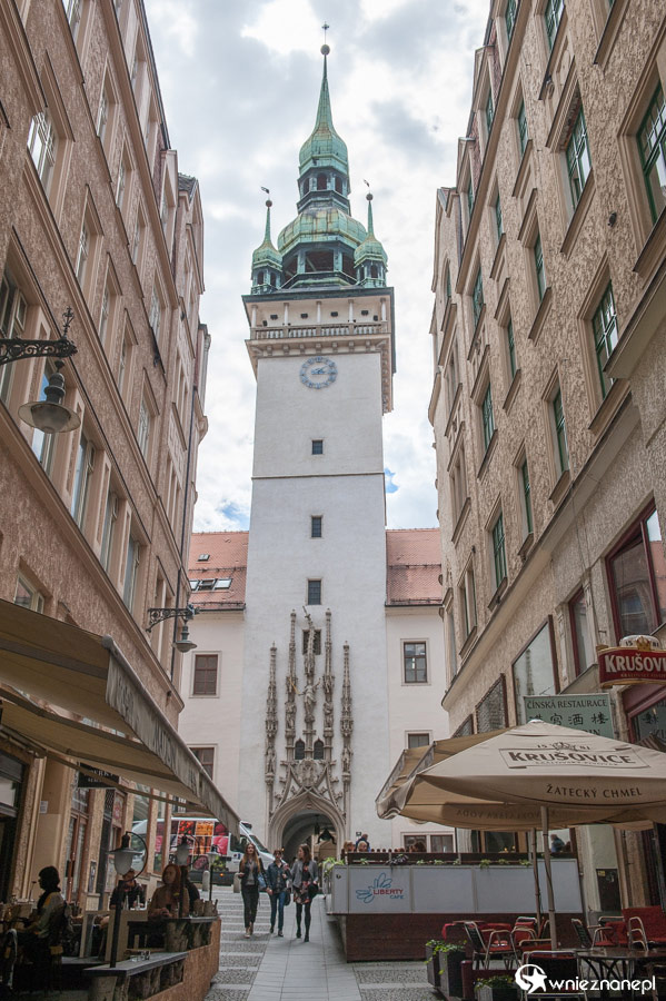 Brno. Wieża Starego Ratusza. - foto: wnieznane.pl Brno. Wieża Starego Ratusza. - foto: wnieznane.pl