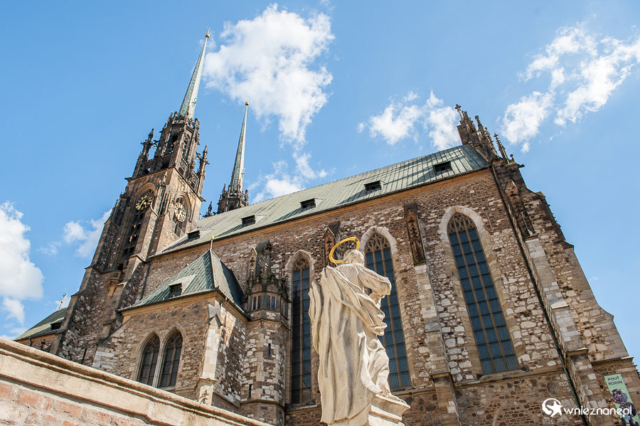 Brno. Katedra św. Piotra i Pawła. - foto: wnieznane.pl Brno. Katedra św. Piotra i Pawła. - foto: wnieznane.pl
