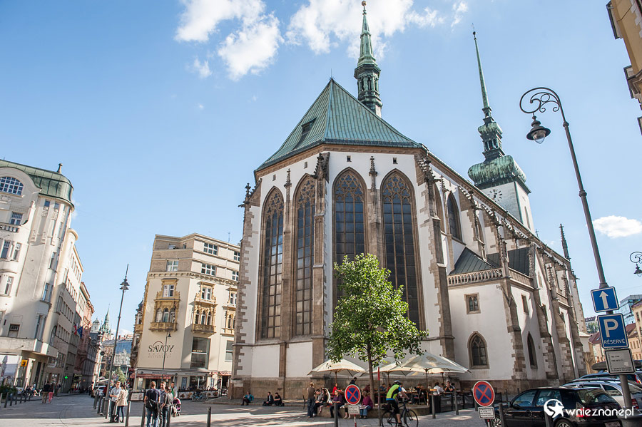 Brno. Kościół św. Jakuba. - foto: wnieznane.pl Brno. Kościół św. Jakuba. - foto: wnieznane.pl