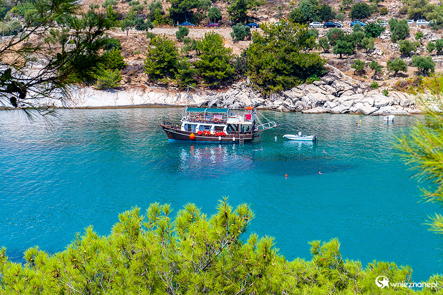 Thassos. Morze w Aliki. - foto: wnieznane.pl Thassos. Morze w Aliki. - foto: wnieznane.pl