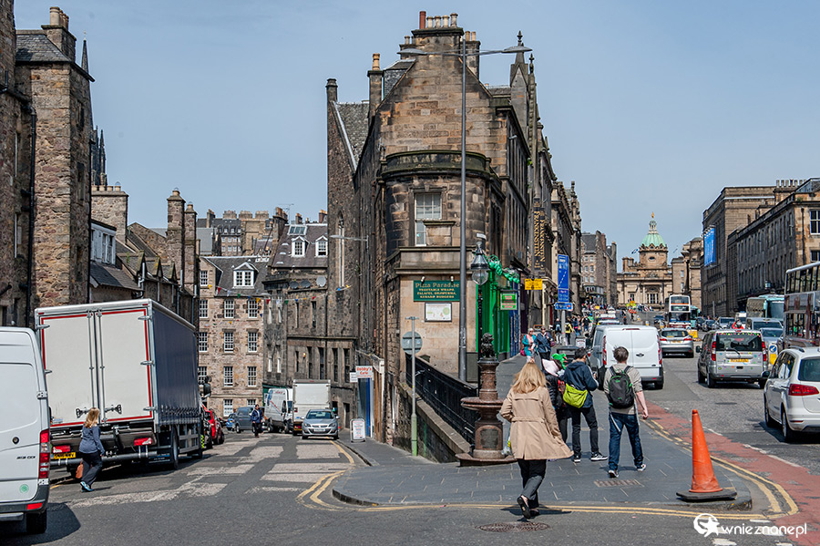 Edynburg. Widok na stare miasto. - foto: wnieznane.pl Edynburg. Widok na stare miasto. - foto: wnieznane.pl