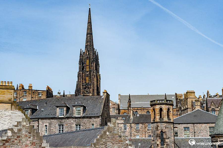 Edynburg. Widok na stare miasto. - foto: wnieznane.pl Edynburg. Widok na stare miasto. - foto: wnieznane.pl