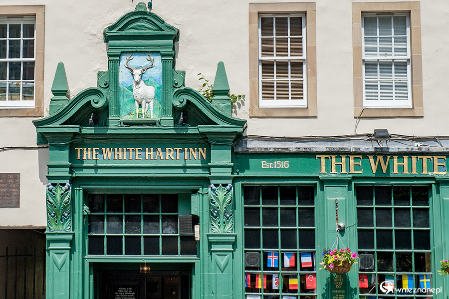 Edynburg. U podnóża Zamku. - foto: wnieznane.pl Edynburg. U podnóża Zamku. - foto: wnieznane.pl