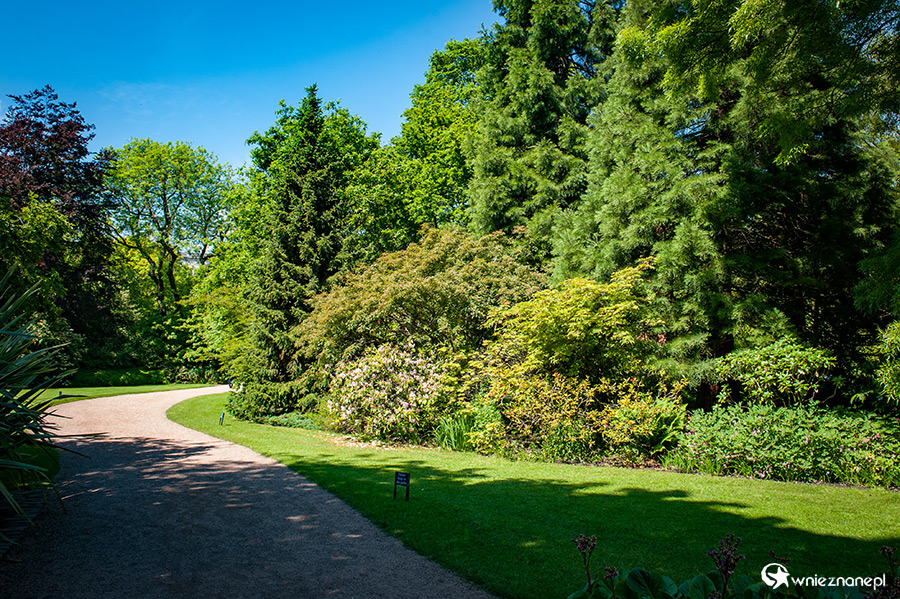 Edynburg. Na terenie Holyrood - ogrody królewskie. - foto: wnieznane.pl Edynburg. Na terenie Holyrood - ogrody królewskie. - foto: wnieznane.pl