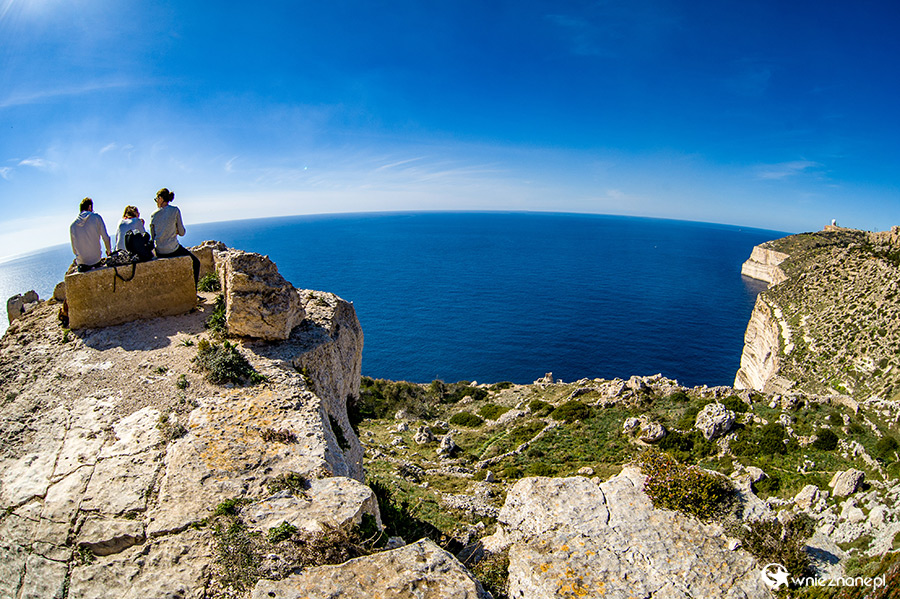 Malta. Na klifach Dingli. - foto: wnieznane.pl Malta. Na klifach Dingli. - foto: wnieznane.pl
