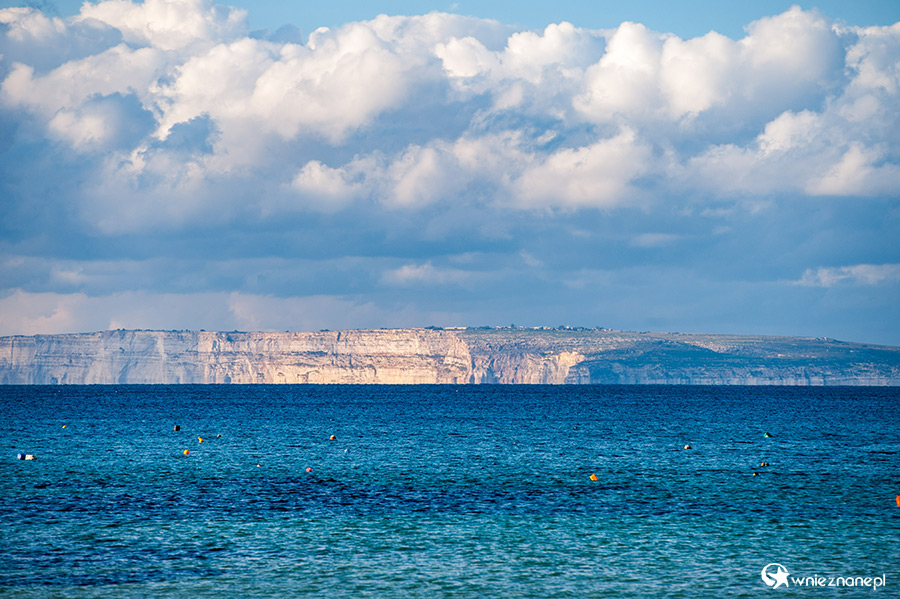 Malta. Widok na Gozo z Gnejna Bay. - foto: wnieznane.pl Malta. Widok na Gozo z Gnejna Bay. - foto: wnieznane.pl