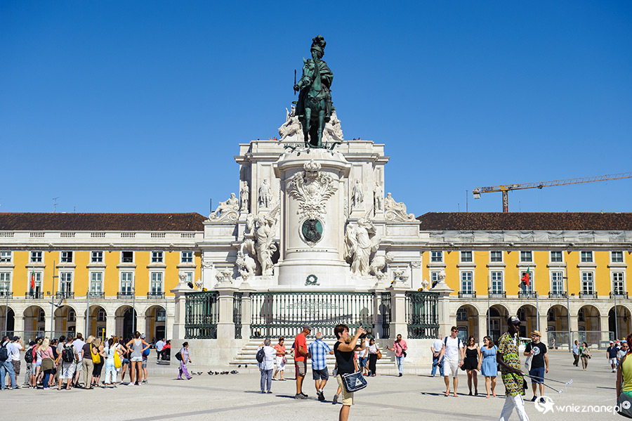 Lizbona. Praça do Comércio. - foto: wnieznane.pl Lizbona. Praça do Comércio. - foto: wnieznane.pl