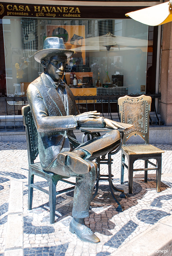 Lizbona. Café A Brasileira. - foto: wnieznane.pl Lizbona. Café A Brasileira. - foto: wnieznane.pl