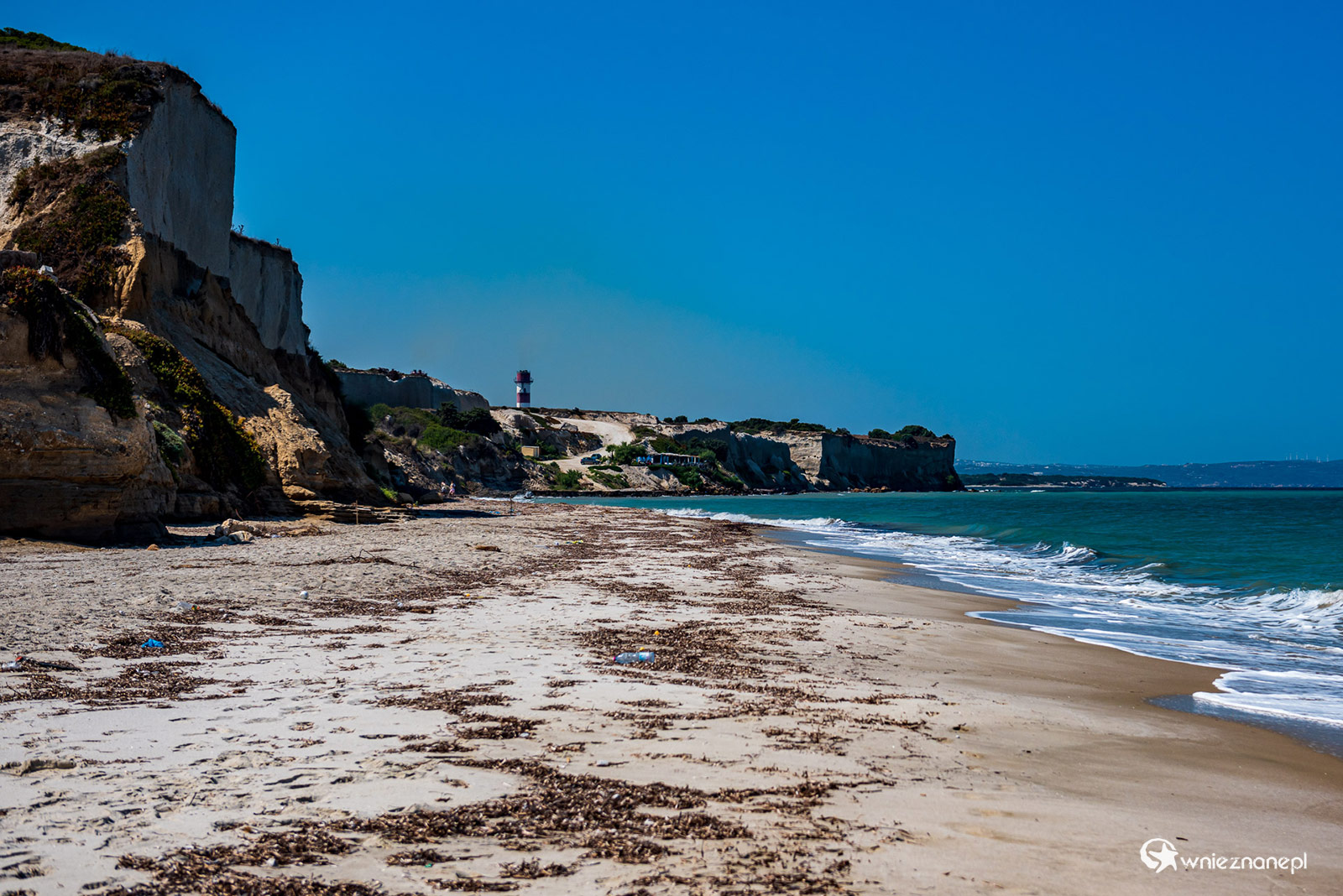 Kos. Plaża Kouros na północnym wybrzeżu. - foto: wnieznane.pl Kos. Plaża Kouros na północnym wybrzeżu. - foto: wnieznane.pl