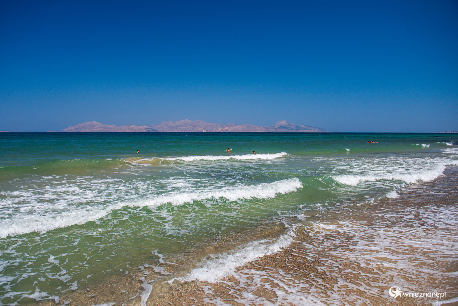 Kos. Plaża w okolicy Mastichari. - foto: wnieznane.pl Kos. Plaża w okolicy Mastichari. - foto: wnieznane.pl