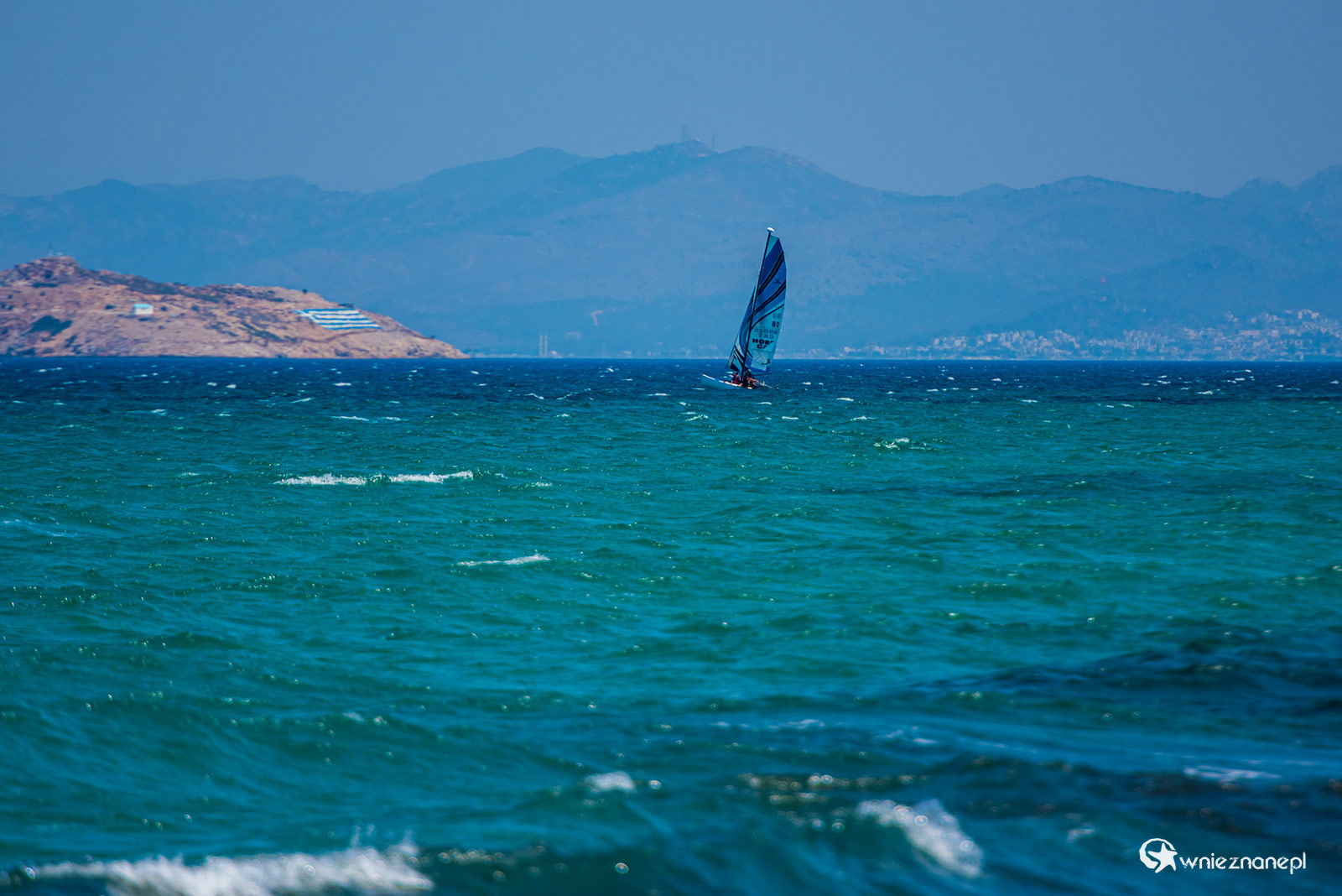 Kos. Plaża Marmari. - foto: wnieznane.pl Kos. Plaża Marmari. - foto: wnieznane.pl