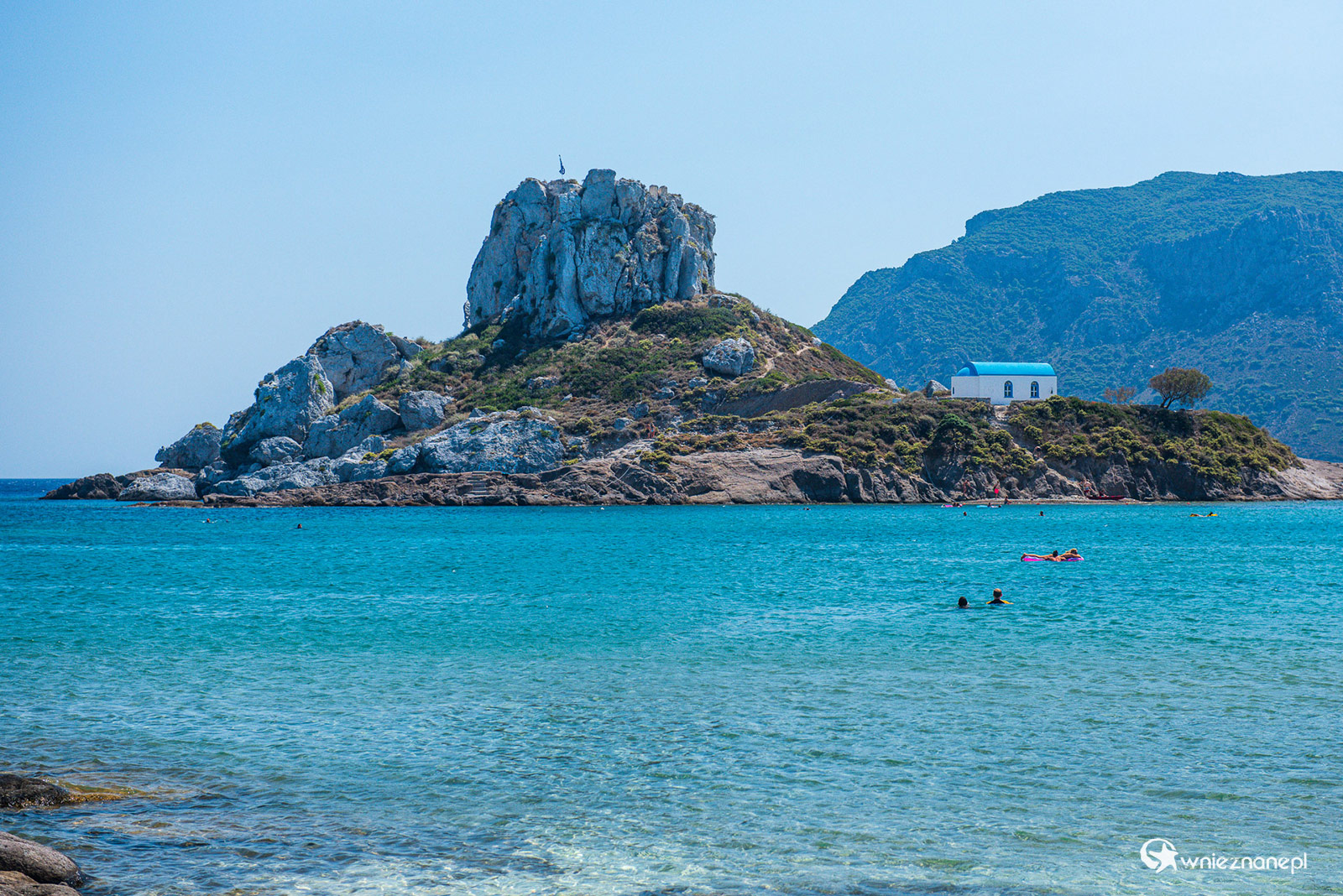 Kos. Widok na Wysepkę Kastri. - foto: wnieznane.pl Kos. Widok na Wysepkę Kastri. - foto: wnieznane.pl