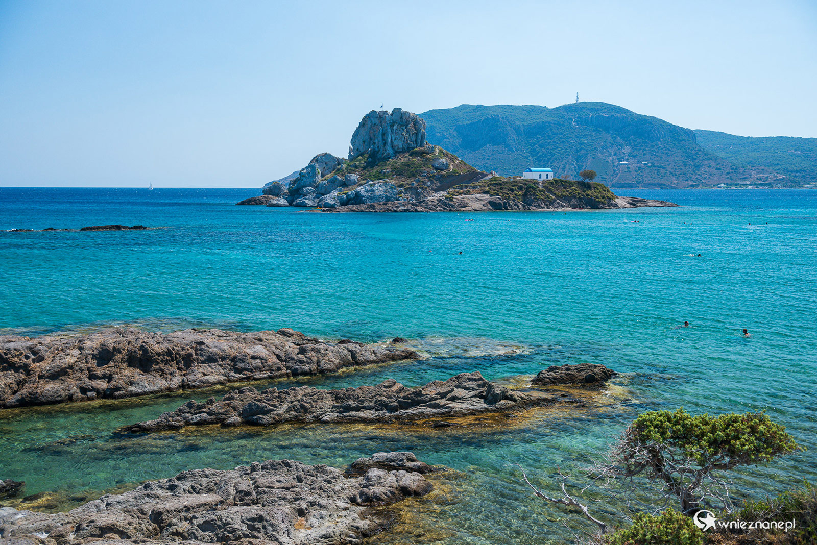 Kos. Widok na Wysepkę Kastri. - foto: wnieznane.pl Kos. Widok na Wysepkę Kastri. - foto: wnieznane.pl