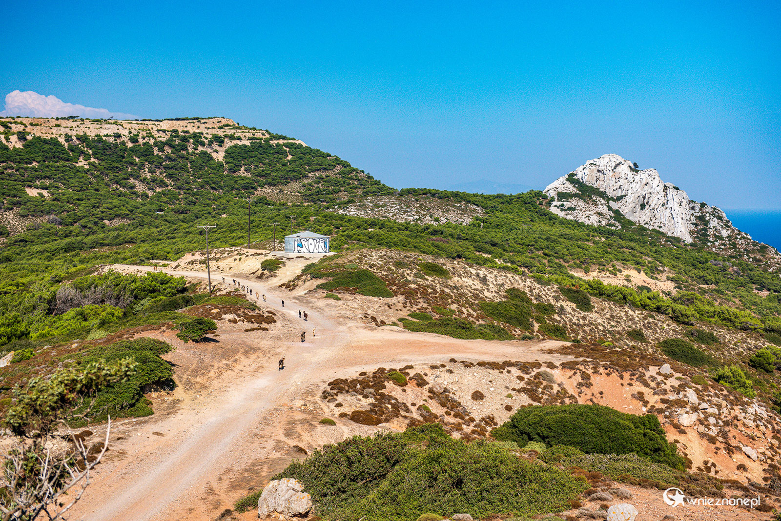 Kos. W górzystej części Kefalos. - foto: wnieznane.pl Kos. W górzystej części Kefalos. - foto: wnieznane.pl