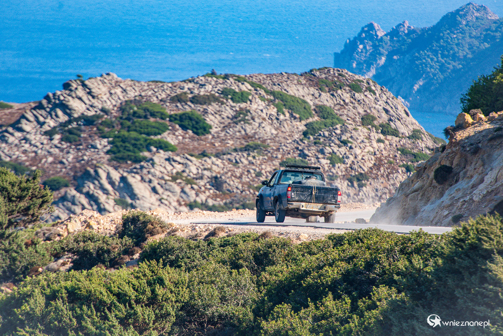 Kos. W górzystej części Kefalos. - foto: wnieznane.pl Kos. W górzystej części Kefalos. - foto: wnieznane.pl