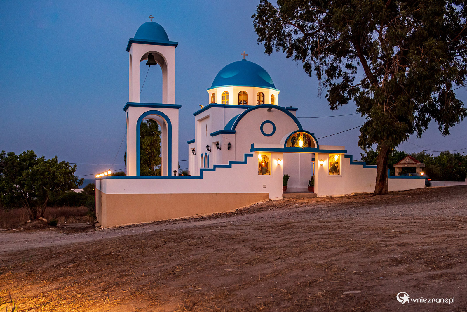 Kos. Piękny kościół w okolicy Kefalos. - foto: wnieznane.pl Kos. Piękny kościół w okolicy Kefalos. - foto: wnieznane.pl
