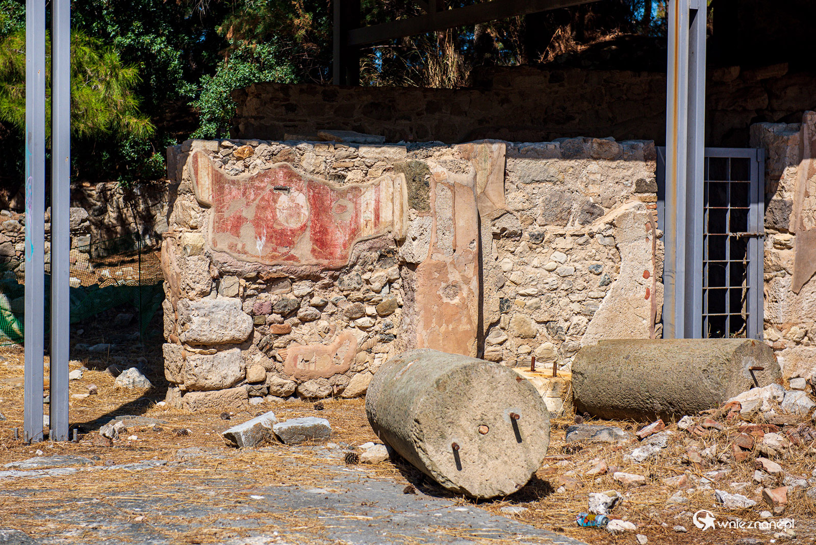 Kos. Starożytne malowidła i mozaiki można zobaczyć w stolicy wyspy. - foto: wnieznane.pl Kos. Starożytne malowidła i mozaiki można zobaczyć w stolicy wyspy. - foto: wnieznane.pl