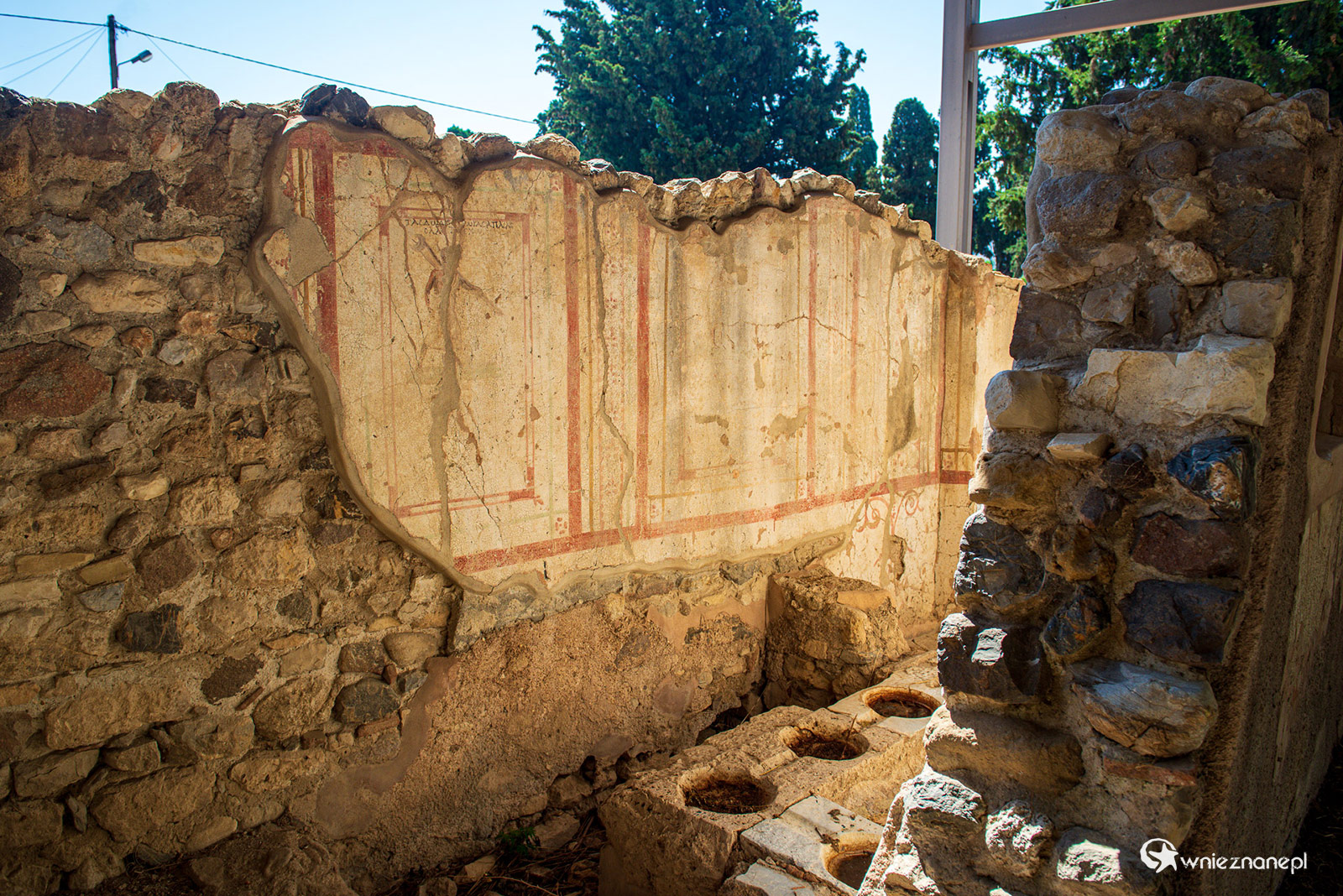 Kos. Starożytne malowidła i mozaiki można zobaczyć w stolicy wyspy. - foto: wnieznane.pl Kos. Starożytne malowidła i mozaiki można zobaczyć w stolicy wyspy. - foto: wnieznane.pl