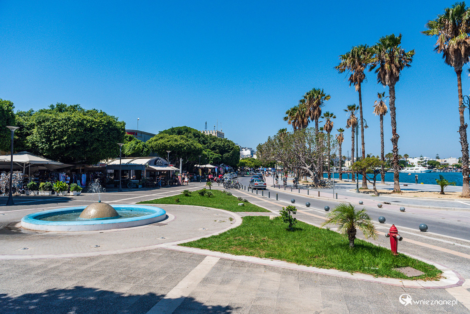 Kos. Przy porcie w stolicy wyspy. - foto: wnieznane.pl Kos. Przy porcie w stolicy wyspy. - foto: wnieznane.pl