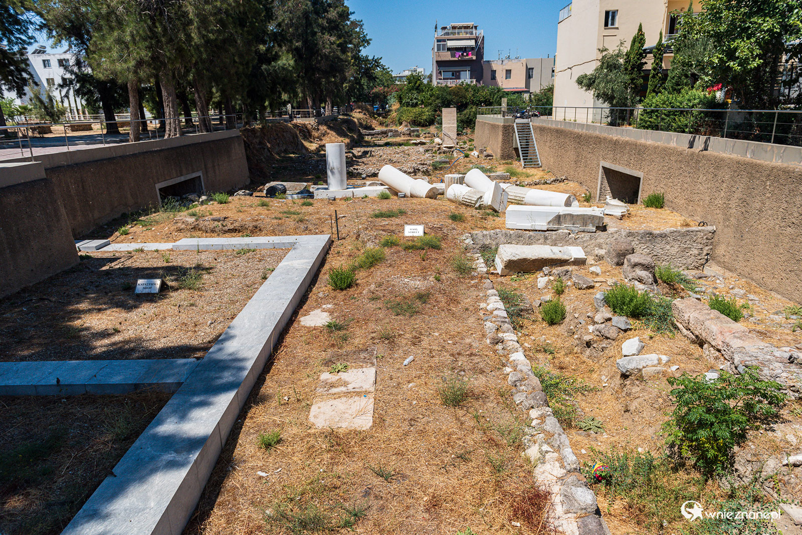 Kos. Starożytne ruiny w stolicy wyspy. - foto: wnieznane.pl Kos. Starożytne ruiny w stolicy wyspy. - foto: wnieznane.pl
