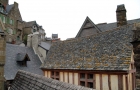 Północna Francja. Wspaniała zabytkowa zabudowa na wyspie Mont Saint-Michel. - foto: wnieznane.pl Północna Francja. Wspaniała zabytkowa zabudowa na wyspie Mont Saint-Michel. - foto: wnieznane.pl