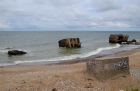 Karosta. Zatopione w morzu fragmenty budynków. - foto: wnieznane.pl Karosta. Zatopione w morzu fragmenty budynków. - foto: wnieznane.pl
