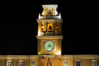 Parma. Palazzo del Governatore nocą. - foto: wnieznane.pl Parma. Palazzo del Governatore nocą. - foto: wnieznane.pl