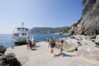 Cinque Terre. Skaliste wybrzeże Morza Śródziemnego. Miejscowość Monterosso. - foto: wnieznane.pl Cinque Terre. Skaliste wybrzeże Morza Śródziemnego. Miejscowość Monterosso. - foto: wnieznane.pl
