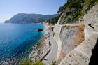 Cinque Terre. Willowa część Monterosso z przepiękną plażą i nadmorskim bulwarem. - foto: wnieznane.pl Cinque Terre. Willowa część Monterosso z przepiękną plażą i nadmorskim bulwarem. - foto: wnieznane.pl