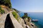 Cinque Terre. Widok na Morze Śródziemne w Monterosso z góry. - foto: wnieznane.pl Cinque Terre. Widok na Morze Śródziemne w Monterosso z góry. - foto: wnieznane.pl