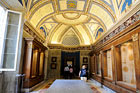 Watykan. Bogato zdobione sklepienie w muzeach watykańskich. - foto: wnieznane.pl Watykan. Bogato zdobione sklepienie w muzeach watykańskich. - foto: wnieznane.pl