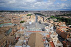 Rzym i Watykan. Fantastyczny widok na dach Bazyliki św. Piotra, Piazza San Pietro oraz Rzym z kopuły bazyliki. - foto: wnieznane.pl Rzym i Watykan. Fantastyczny widok na dach Bazyliki św. Piotra, Piazza San Pietro oraz Rzym z kopuły bazyliki. - foto: wnieznane.pl