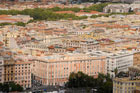 Rzym. Panorama miasta widziana z kopuły Bazyliki św. Piotra w Watykanie. - foto: wnieznane.pl Rzym. Panorama miasta widziana z kopuły Bazyliki św. Piotra w Watykanie. - foto: wnieznane.pl