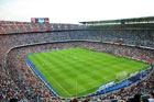 Barcelona. Camp Nou tuż przed rozpoczęciem meczu FC Barcelona - RCD Mallorca. - foto: wnieznane.pl Barcelona. Camp Nou tuż przed rozpoczęciem meczu FC Barcelona - RCD Mallorca. - foto: wnieznane.pl