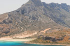 Wyspa Kreta. Widok z Gramvousy na lagunę Balos. - foto: wnieznane.pl Wyspa Kreta. Widok z Gramvousy na lagunę Balos. - foto: wnieznane.pl