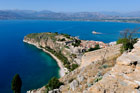 Peloponez. Widok na Nafplio z twierdzy Palamidi. - foto: wnieznane.pl Peloponez. Widok na Nafplio z twierdzy Palamidi. - foto: wnieznane.pl