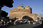 Rzym. Zamek św. Anioła w słońcu. - foto: wnieznane.pl Rzym. Zamek św. Anioła w słońcu. - foto: wnieznane.pl
