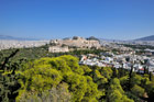 Ateny. Panorama miasta widziana ze Wzgórza Filopapusa. - foto: wnieznane.pl Ateny. Panorama miasta widziana ze Wzgórza Filopapusa. - foto: wnieznane.pl