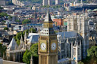 Londyn. Big Ben i Opactwo Westminsterskie widziane z London Eye. - foto: wnieznane.pl Londyn. Big Ben i Opactwo Westminsterskie widziane z London Eye. - foto: wnieznane.pl
