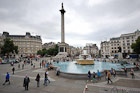 Londyn. Widok na Trafalgar Square, Kolumnę Nelsona i fontannę sir Lutyensa. - foto: wnieznane.pl Londyn. Widok na Trafalgar Square, Kolumnę Nelsona i fontannę sir Lutyensa. - foto: wnieznane.pl
